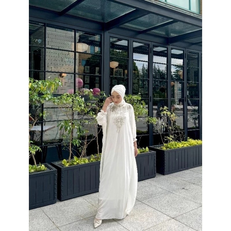 Kaftan Ayna Original Product Kaftan Mewah Elegan Premium Muslim Wanita Model Kekinian
