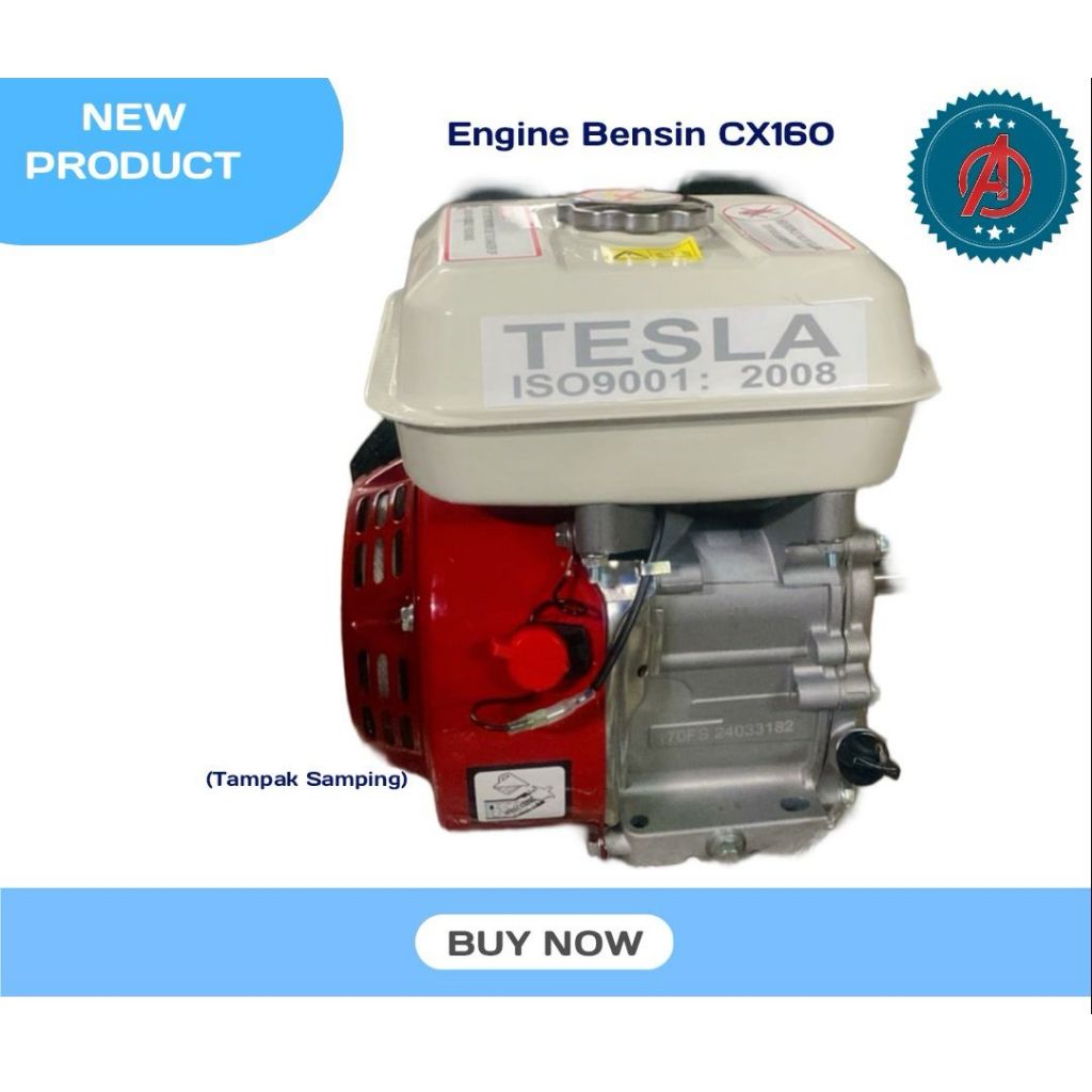 Mesin Penggerak Bensin / Gasoline Engine Tesla CX 160 5.5HP / Gasoline Engine Tesla CX 200 6.5HP