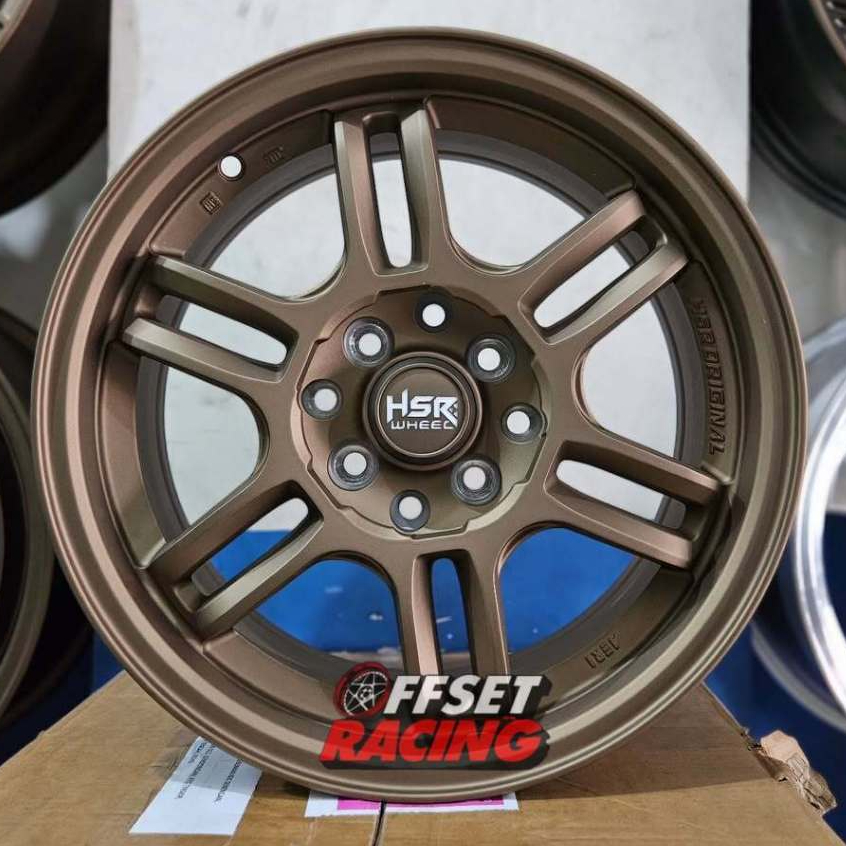 Velg Mobil R15 Brio Ayla Calya Sigra Livina Velg HSR AERI Ring 15 Lebar 6,5 Lubang 4