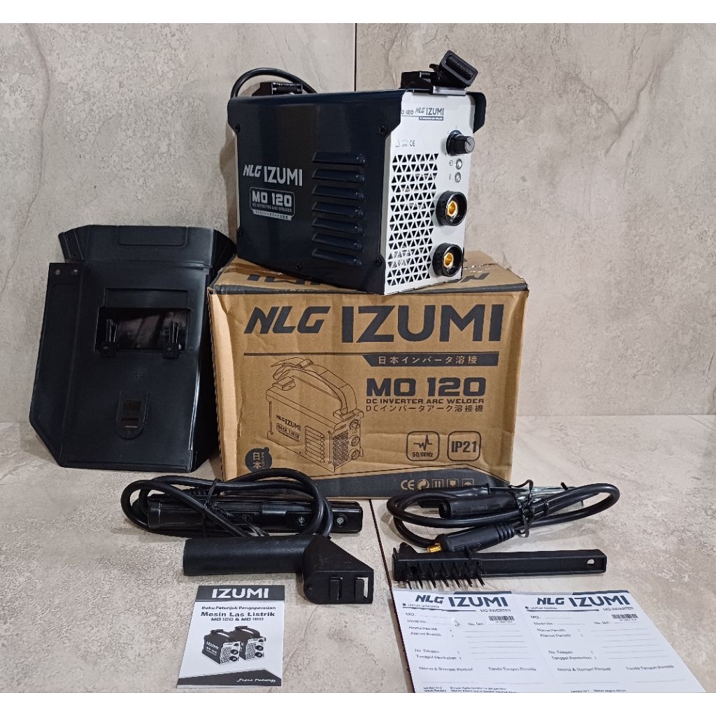 Mesin Las NLG Izumi MO 120 450 Watt DC INVERTER ARC WELDER - TRAVO LAS 450 WATT IZUMI.