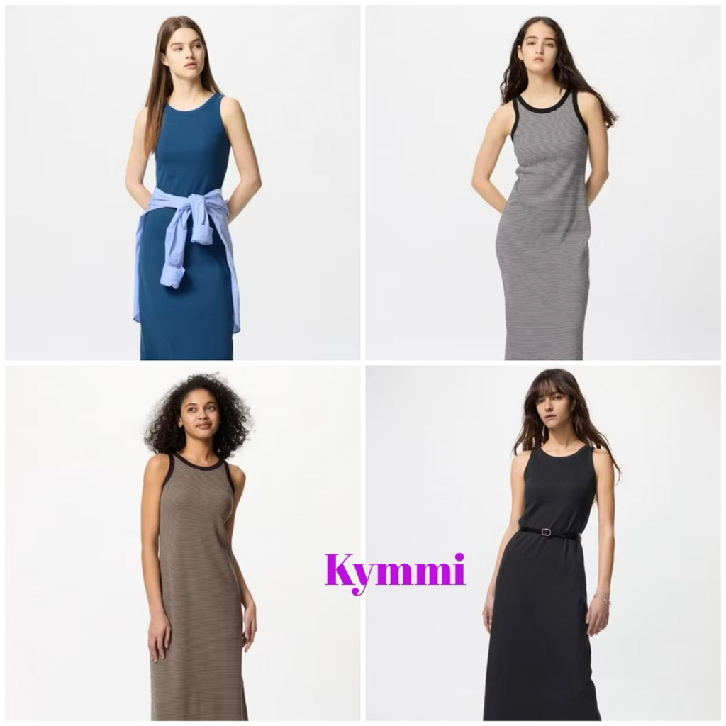 UNIQLO Dress Knit Bra Top Dress Sleeveless