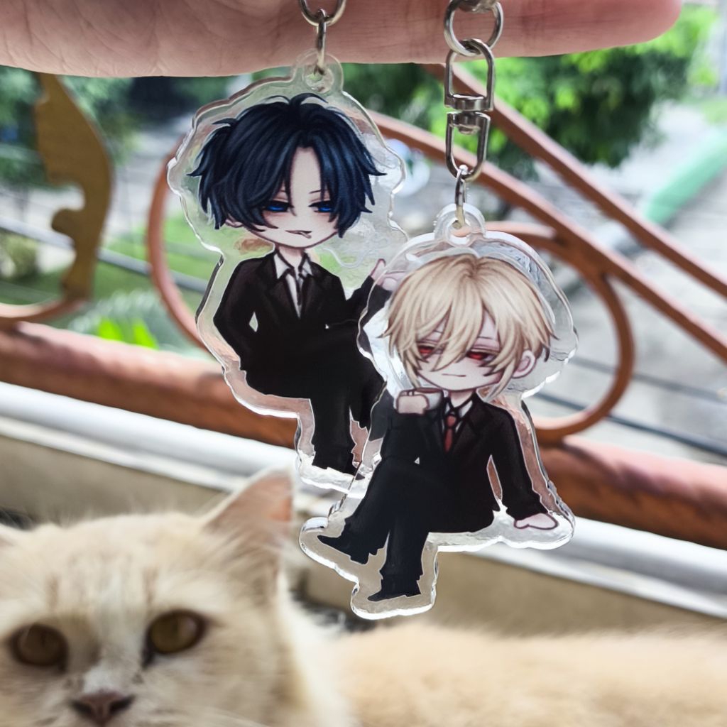 MORIARTY THE PATRIOT - Keychain Fanmerch by [Inxhaven]