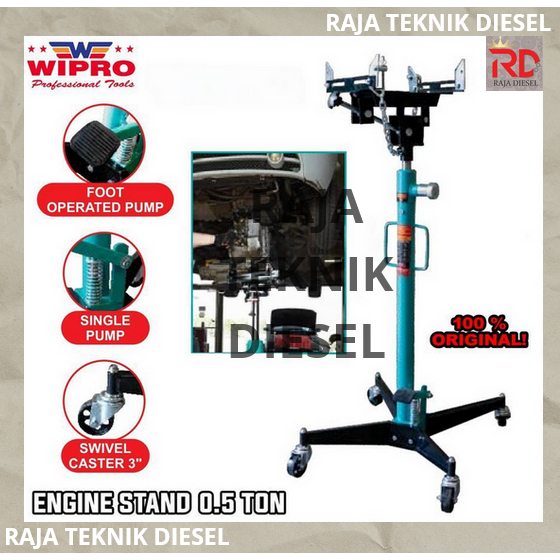 WIPRO Engine Stand Telescoping Transmission Jack 0.5 TON 500 KG ES-505