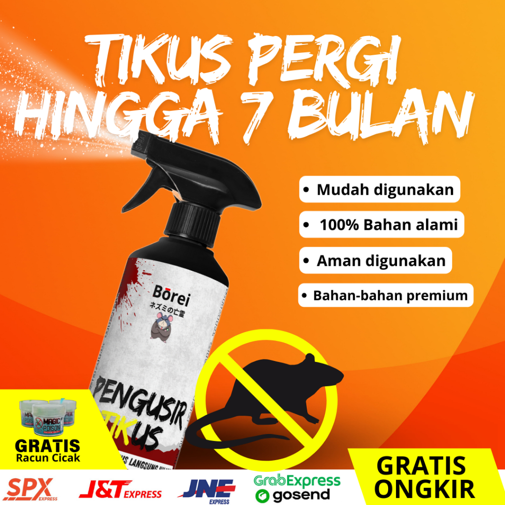 Pengusir Tikus Semprotan Anti Tikus Untuk Mobil Rodent Repellent Racun Tikus