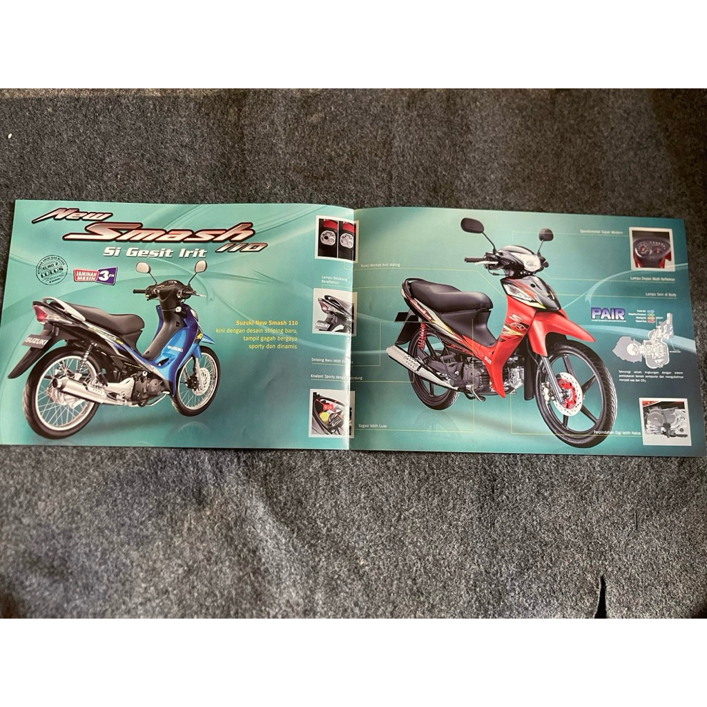 Brosur Suzuki New Smash 2008 ORIGINAL