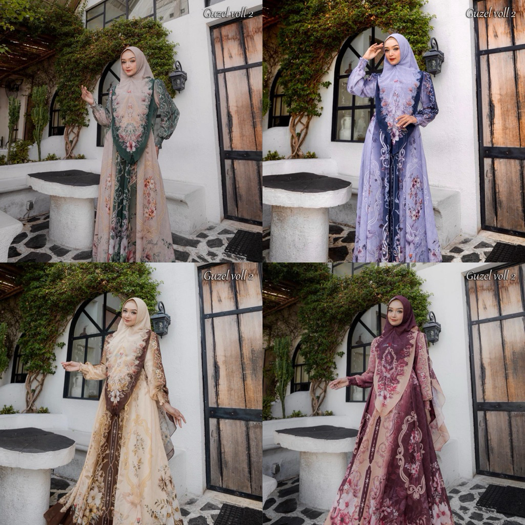 Mozza syar’i Allawiyah series Guzel Vol2 Muslim Fashion Terbaru