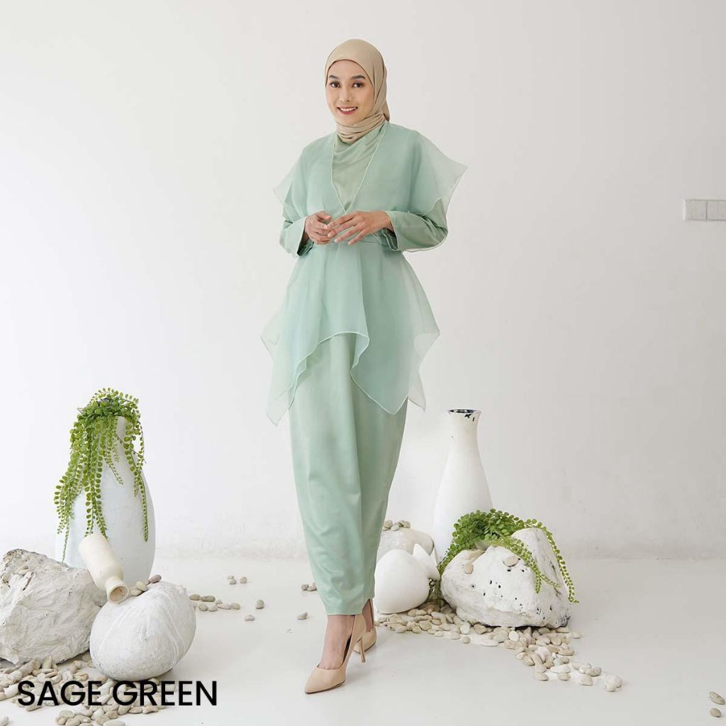 KAGURA LONG DRESS ORGANZA - HANA STYLE