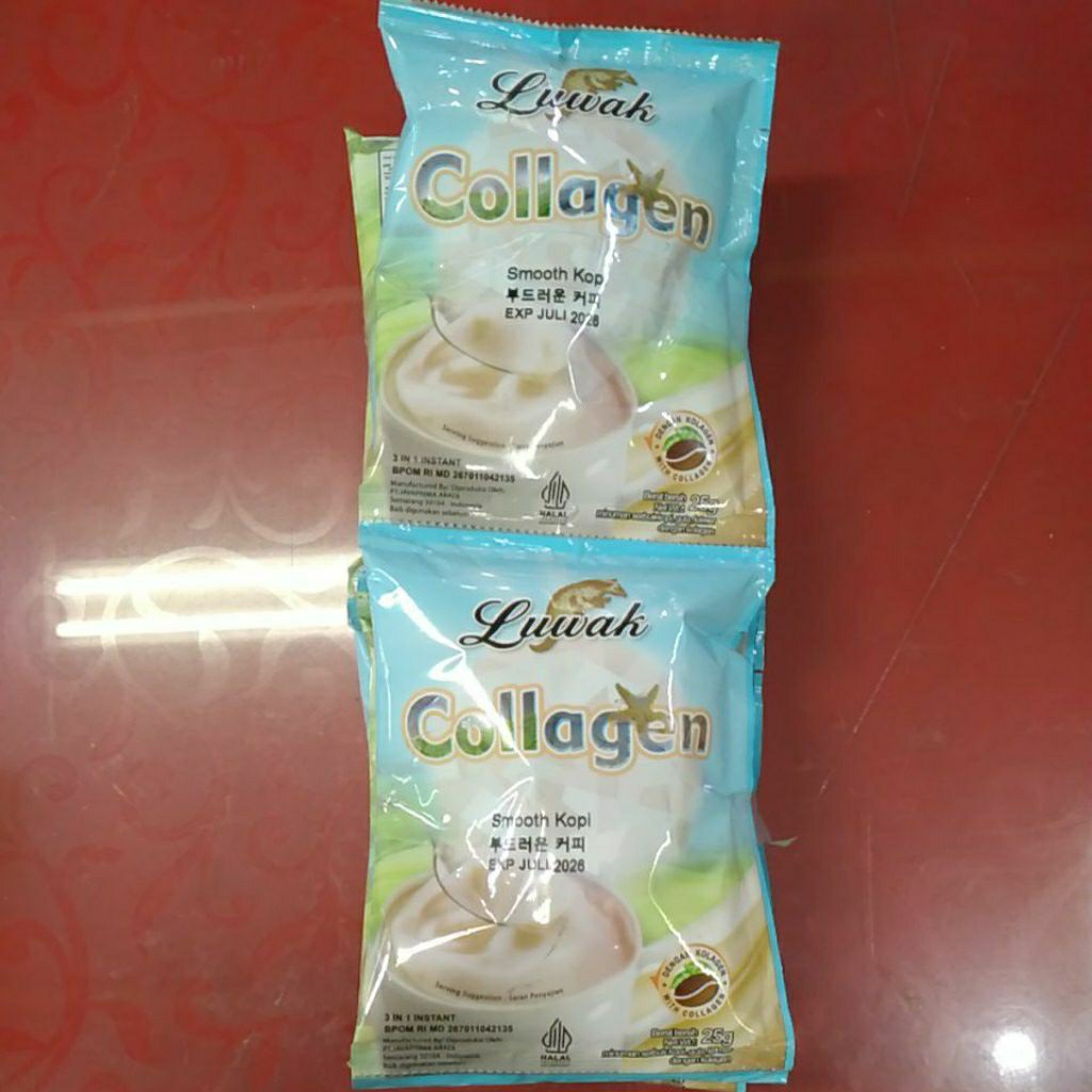 

Luwak Collagen Kemasan Renteng 25 g 10 pcs