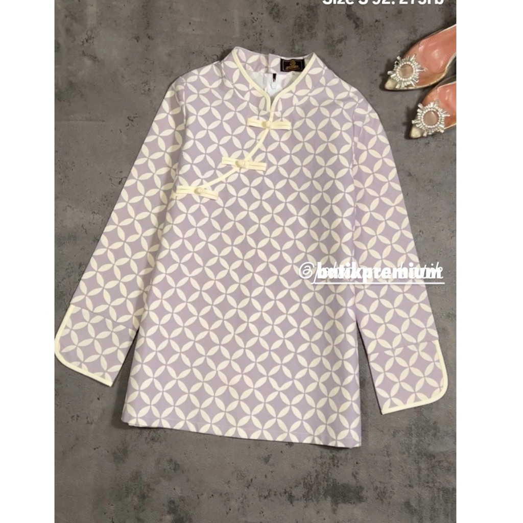 ATASAN BATIK SOLO BAHAN KATUN