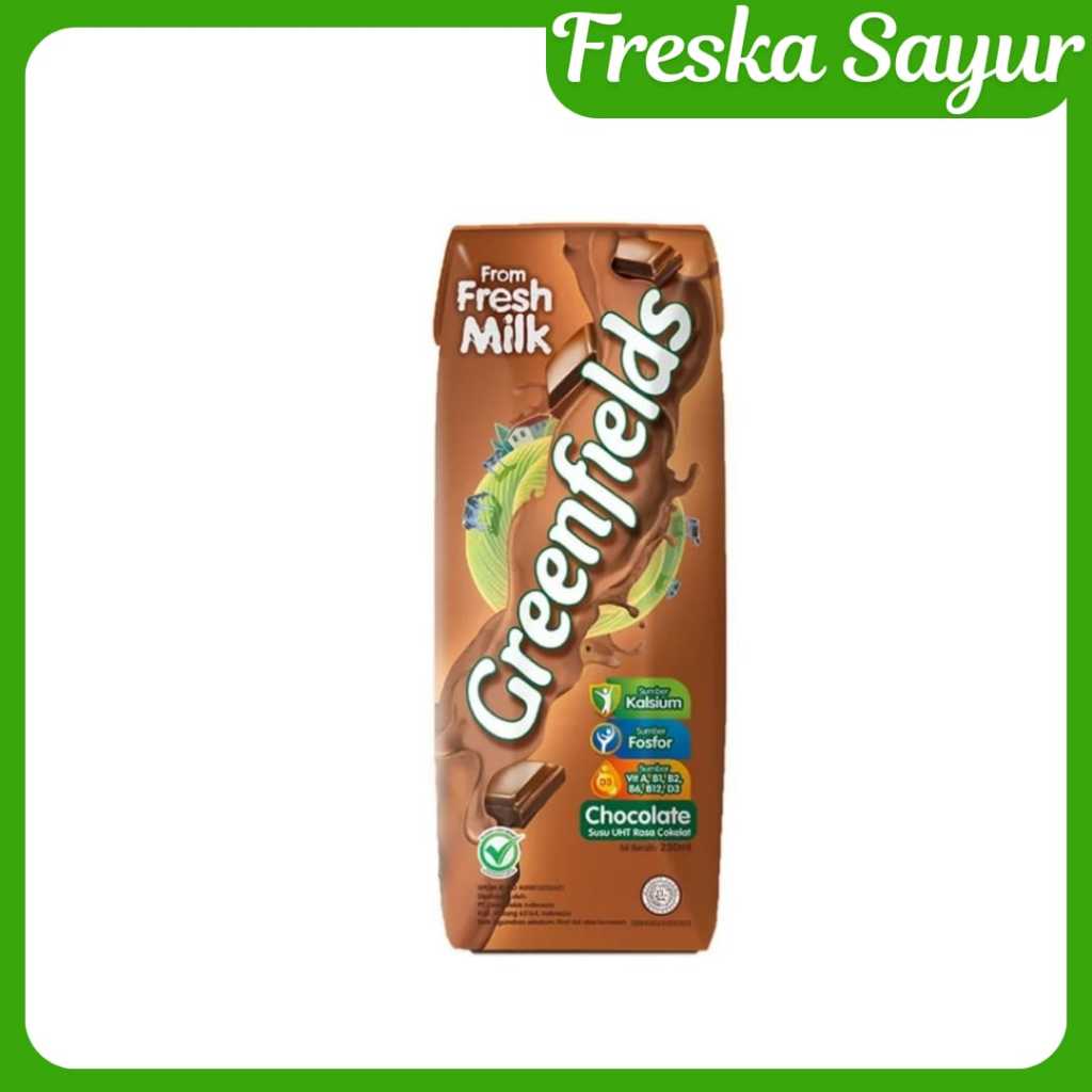 

Greenfields Cokelat Susu UHT Cokelat 250 ml