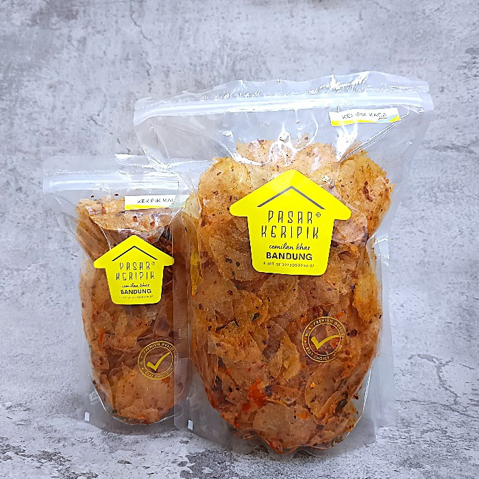 

Pasar Keripik Kaca Beling Kripca Daun Jeruk Size Besar