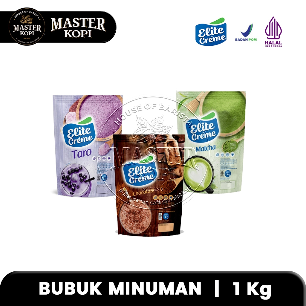

Bubuk Minuman Premium ELITE CREME Powder Drink Minuman Cafe Estetik - 1 kg