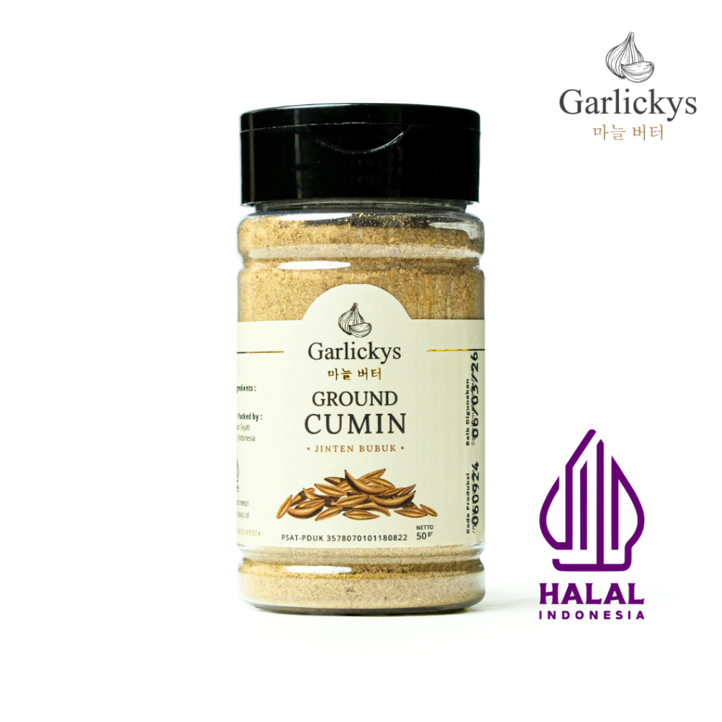 

JINTEN BUBUK MURNI / BUBUK JINTEN ASLI 100% / GARLICKYS CUMIN POWDER PREMIUM QUALITY