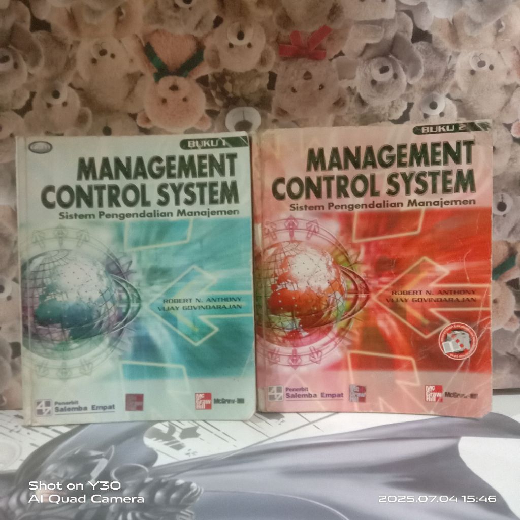 Management Control System  Buku 1 & 2  / Sistem Pengendalian Manajemen - Original