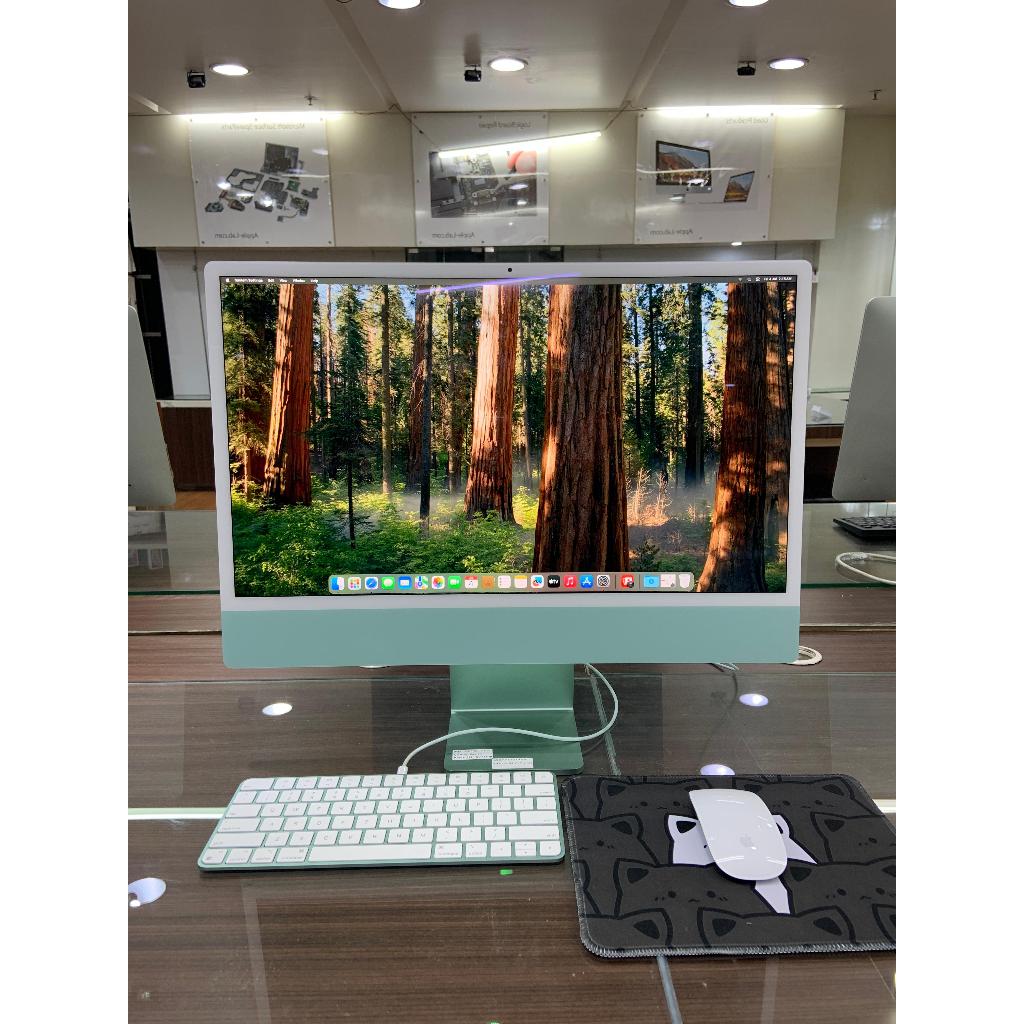 Imac M1 24 Inch 2021 A2439 RAM 8GB/ SSD 256GB Second Original