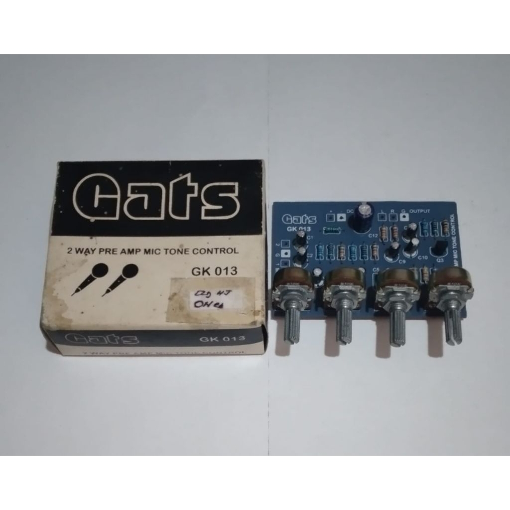 Promo Kit Dual Way Pre Amp Mic Plus Tone Control