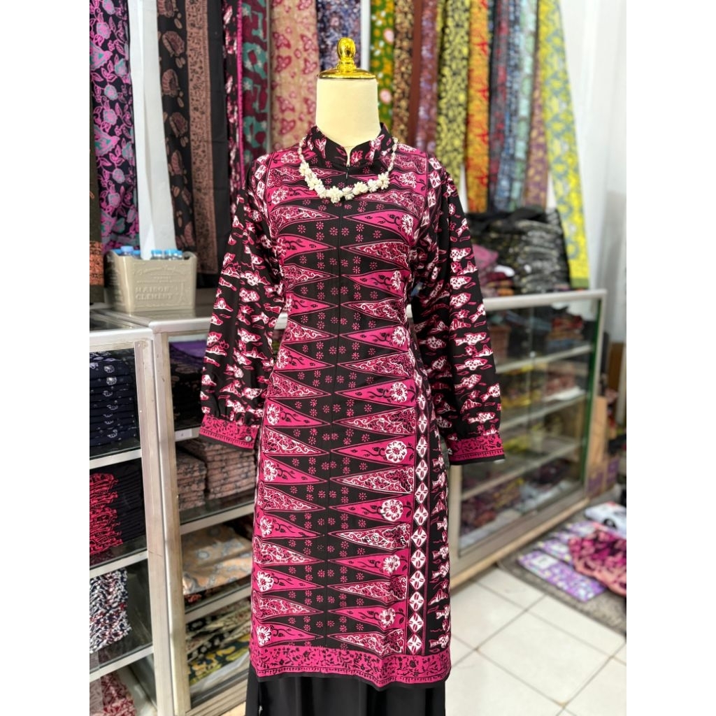 [ARINIbatik] [Size L] - Batik Jambi - Baju Wanita Katun Halus, Blouse, Tunik, Outer, Atasan Wanita B