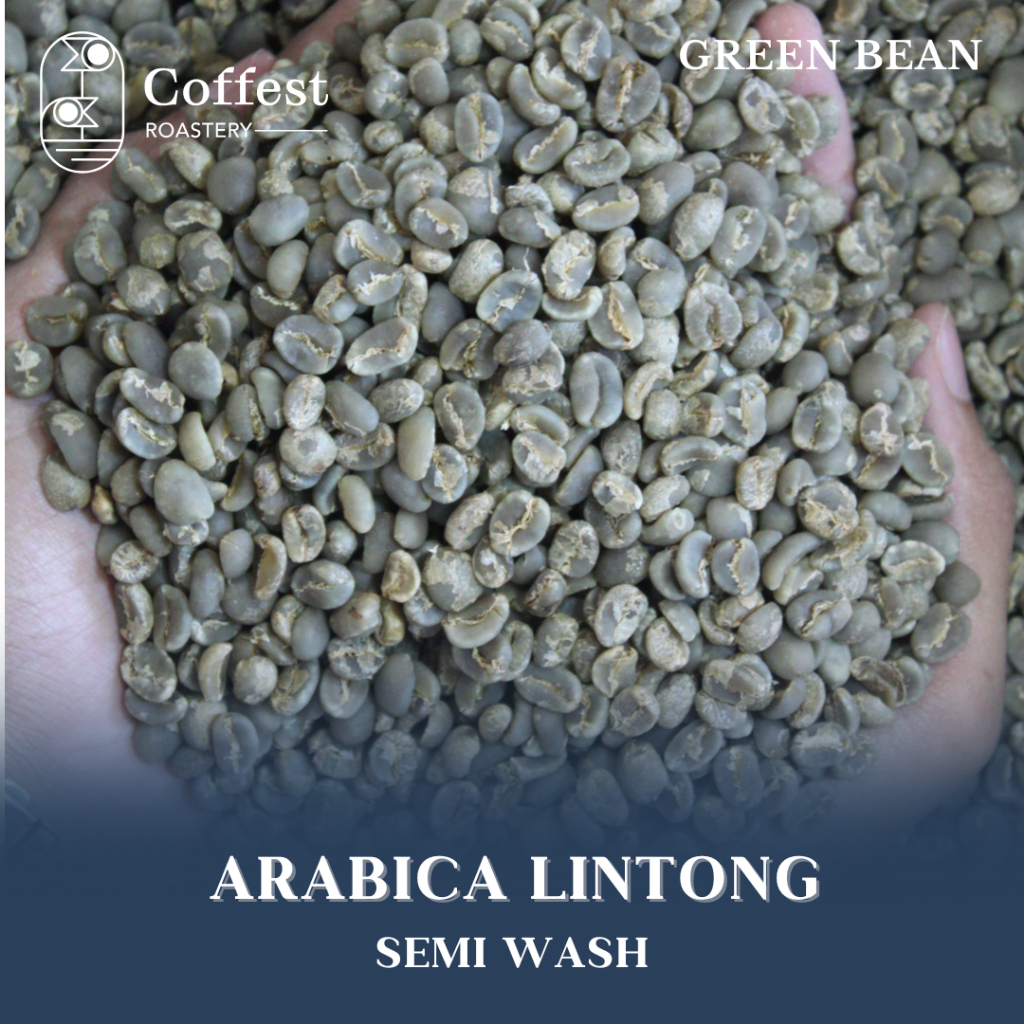 

Green Bean Arabika Lintong - Grade 1 - Semiwashed Processed - 1 kg