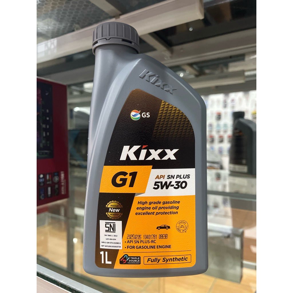 Oli Mesin Mobil Gasoline / Bensin import Made in Korea Kixx G1 API SN PLUS  0W20 0W-20 Premium Engin