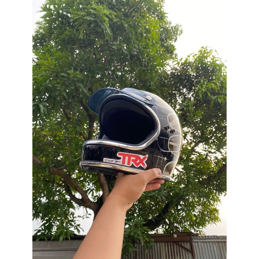 Helm Honda TRX Custom