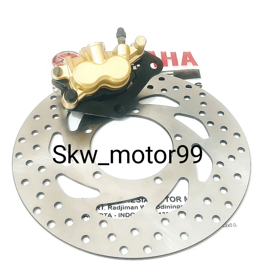 Piringan+Kaliper Cakram Depan Yamaha Vixion Old/New,Nva,Nvl