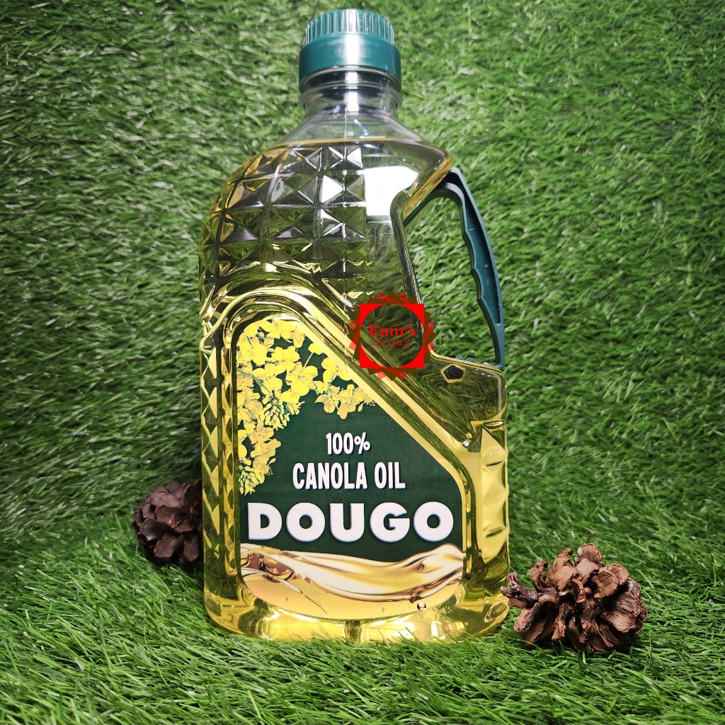

Dougo Canola Oil 2 Liter | Minyak Canola Dougo 100% Asli 2 Liter