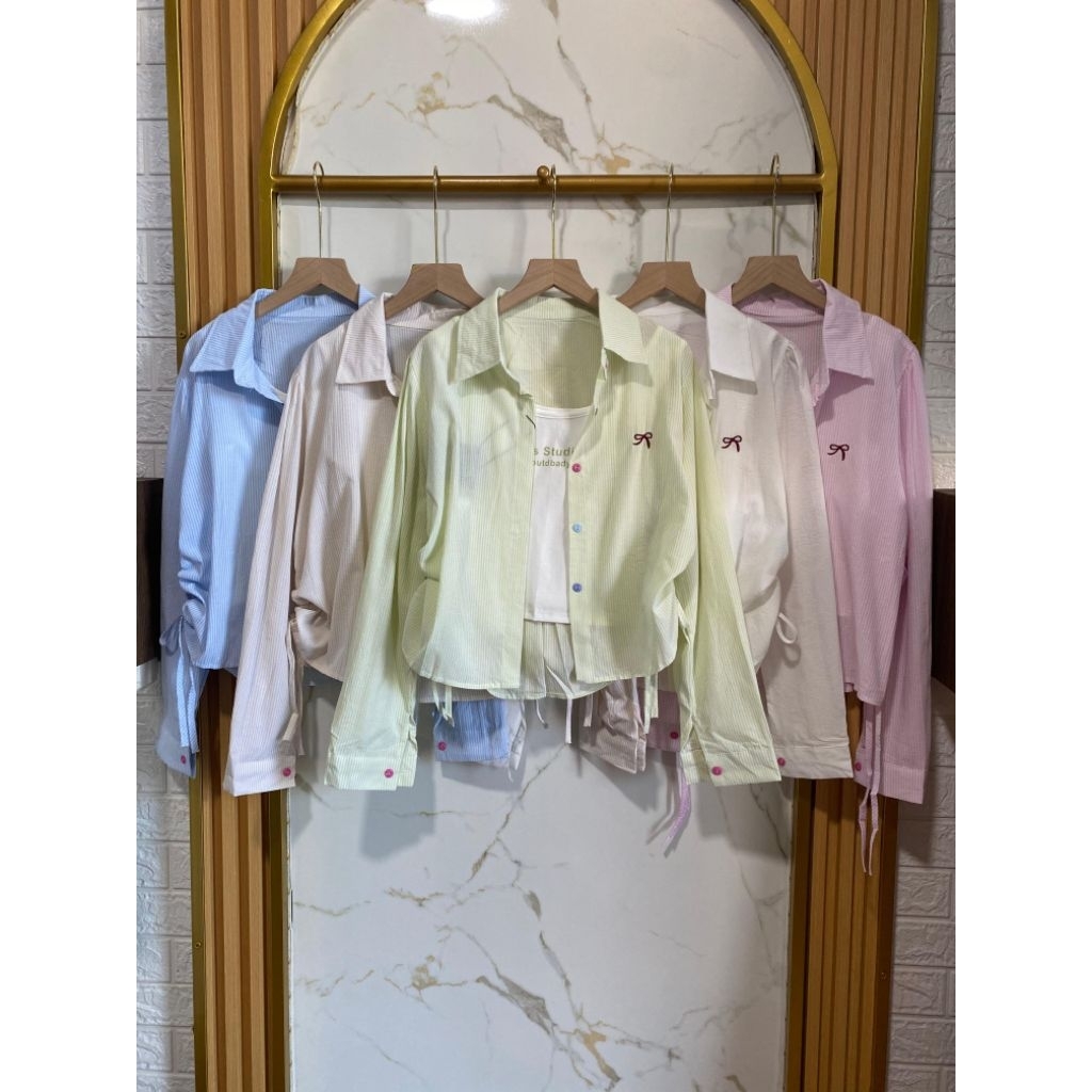 kemeja tanktop MEIMEIJIA kode 1511