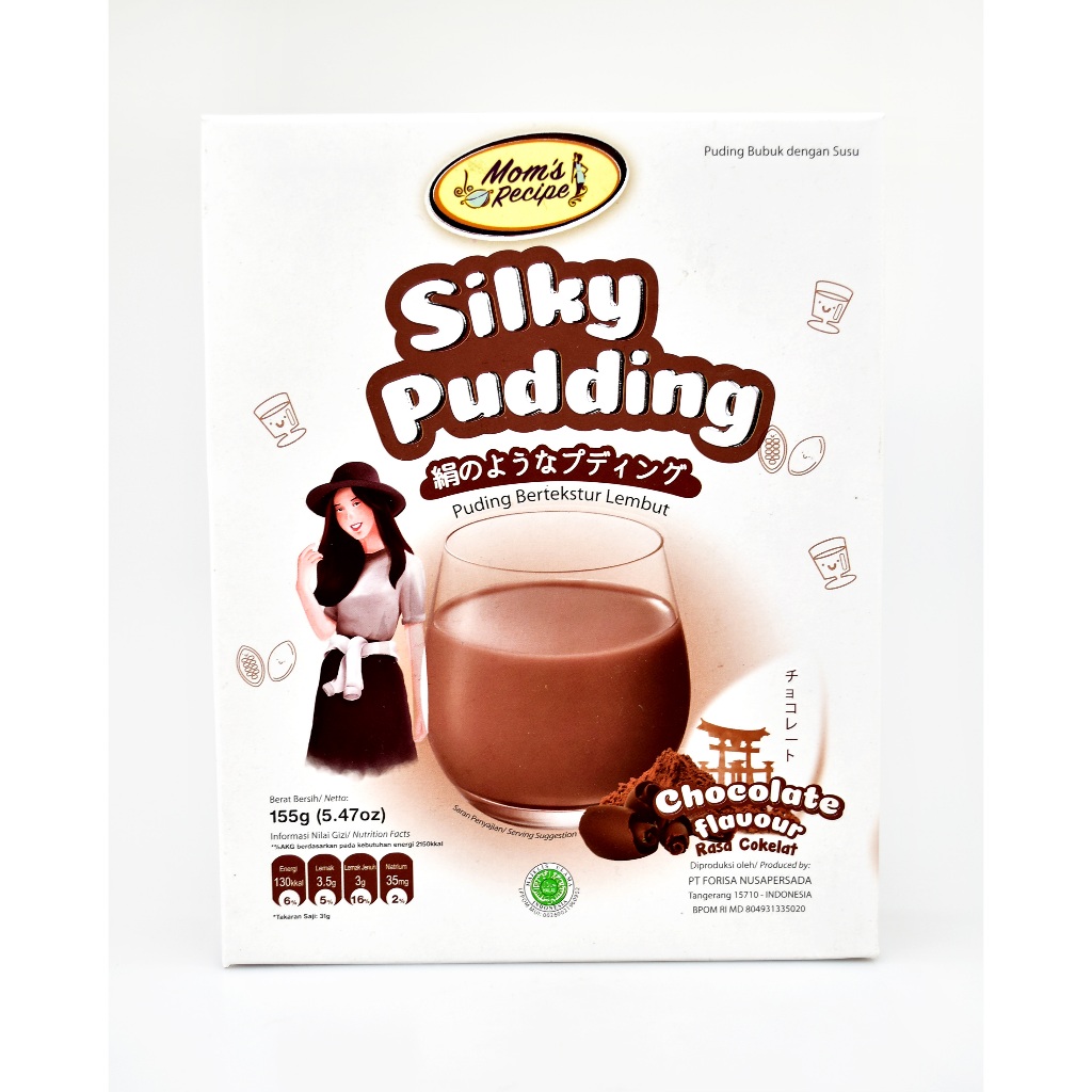 

Silky Pudding 155 gram Forisa Puding bubuk dengan susu - Coklat