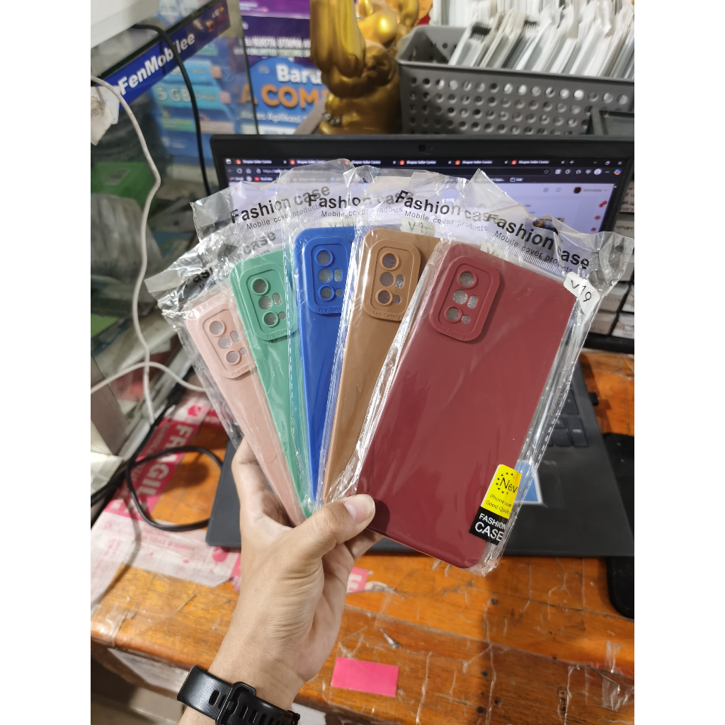 VIVO V19 Casing SoftCase ProCamera Silicone Matte