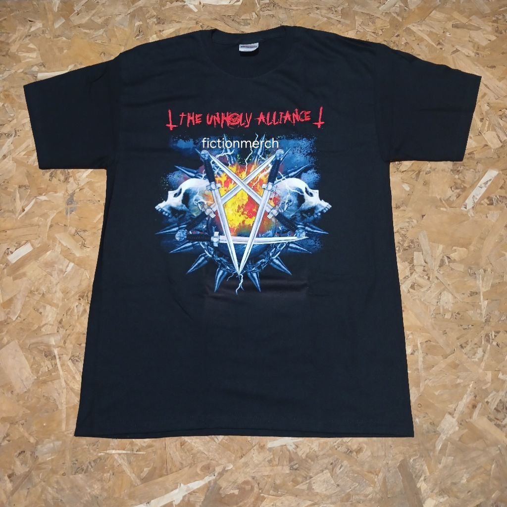 Kaos Band SLAYER import original Size LARGE - Unholly Alliance Tour 2006