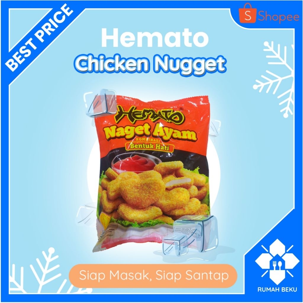 

Chicken Nugget Siap Goreng - Renyah & Gurih - 250gr | Rumah Beku