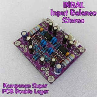 INBAL Input Balance Stereo PCB Double Layer FR4
