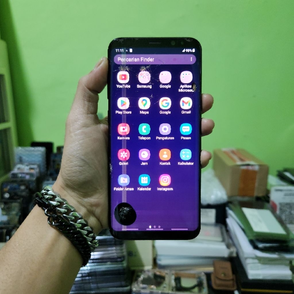 LCD ORIGINAL CABUTAN BEKAS SAMSUNG S8+ PLUS | SM-G955 | SM-G955F | SM-G955FD