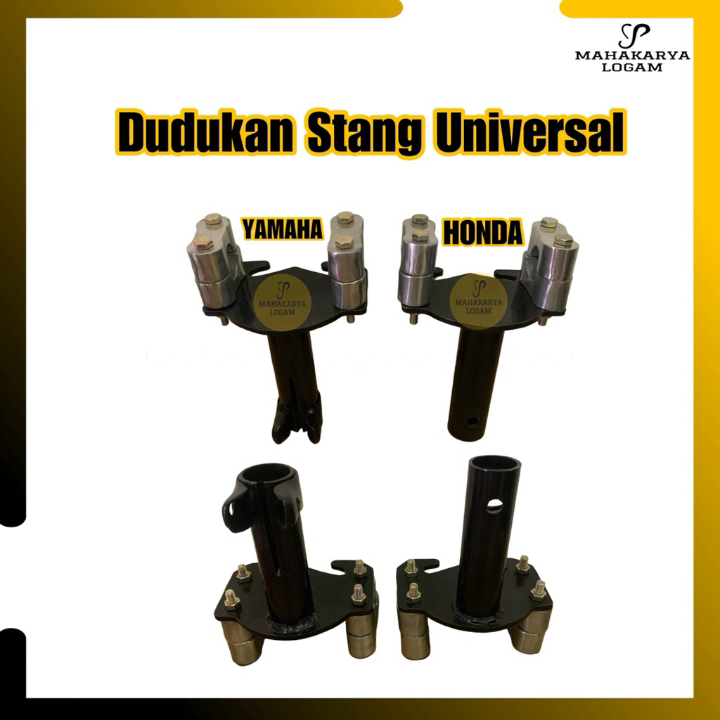 Adaptor Stang Dudukan Honda Yamaha / Adaptor Dudukan Stang universal / Dudukan Stang Trondol
