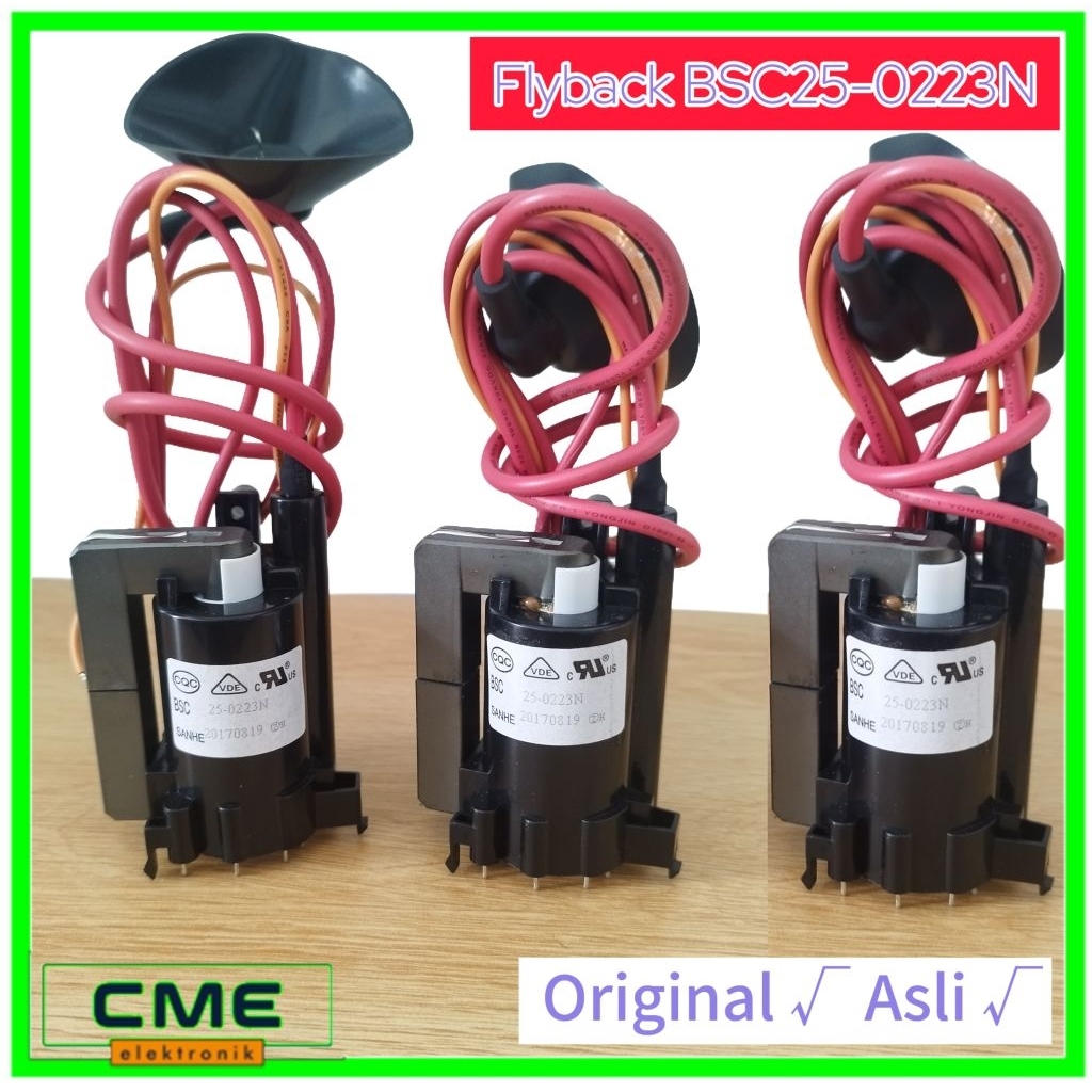 Flyback Tv Polytron Slim BSC25-0223N / BSC25 0223N /FBT Jaminan Original Asli