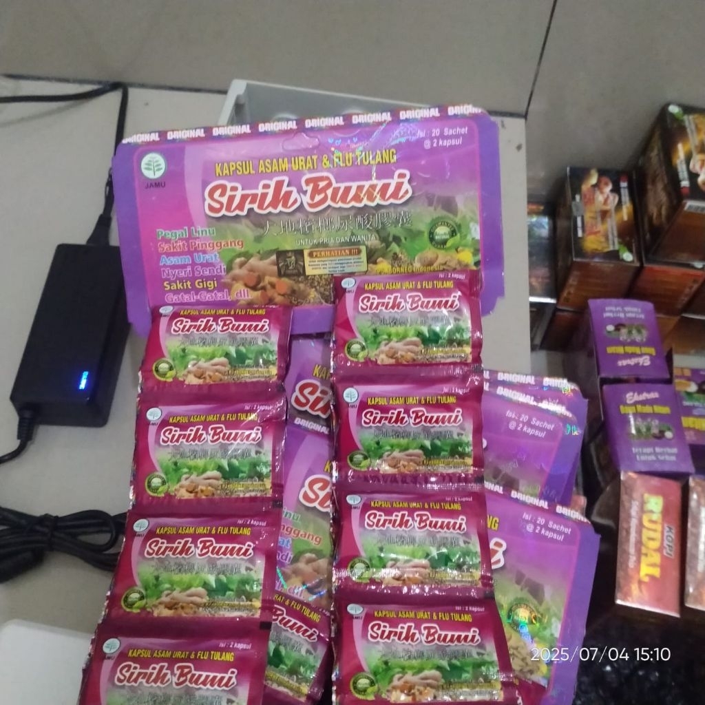 

kapsul asam urat sirih bumi