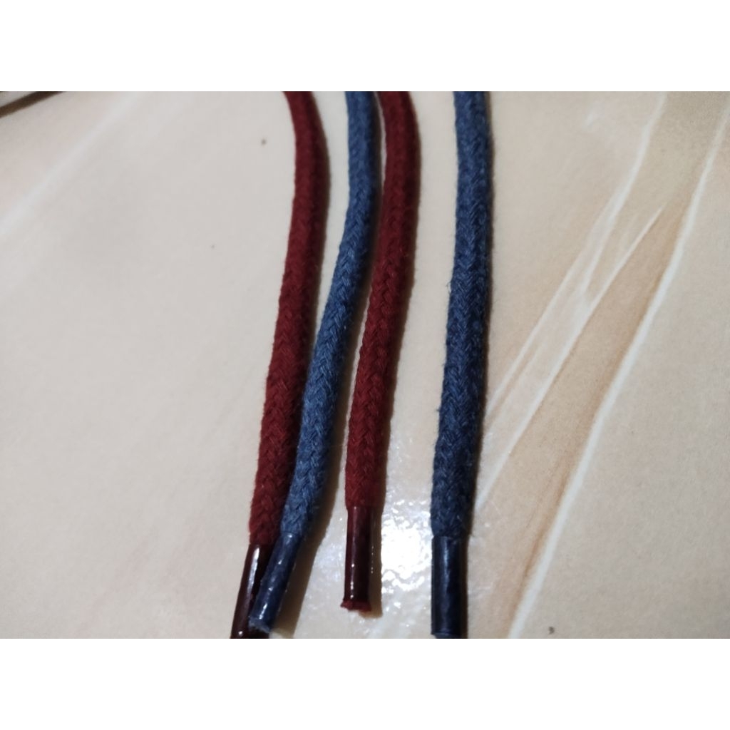 tali hoodie  tali kolor tali jogger bulat catton ujung mika/ plastik