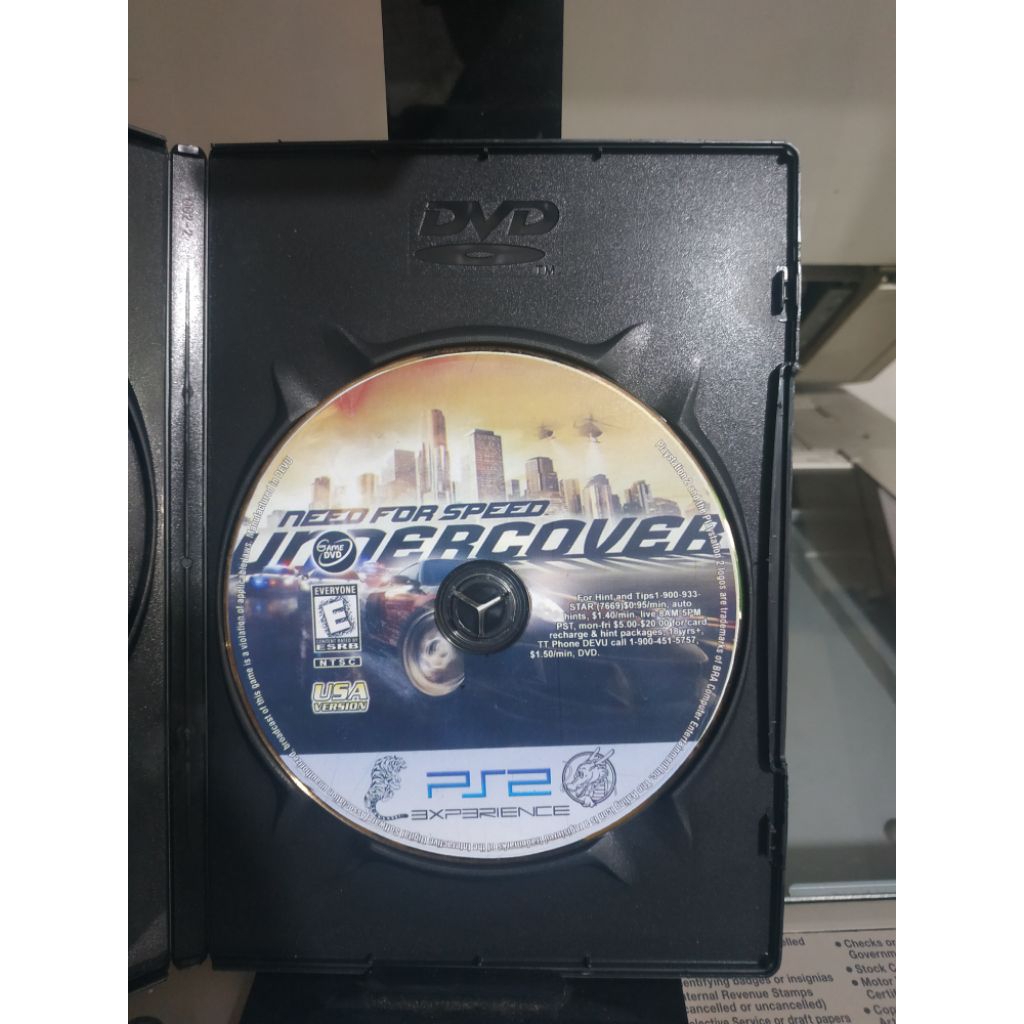 CD PS 2 Need For Speed UNDERCOVER