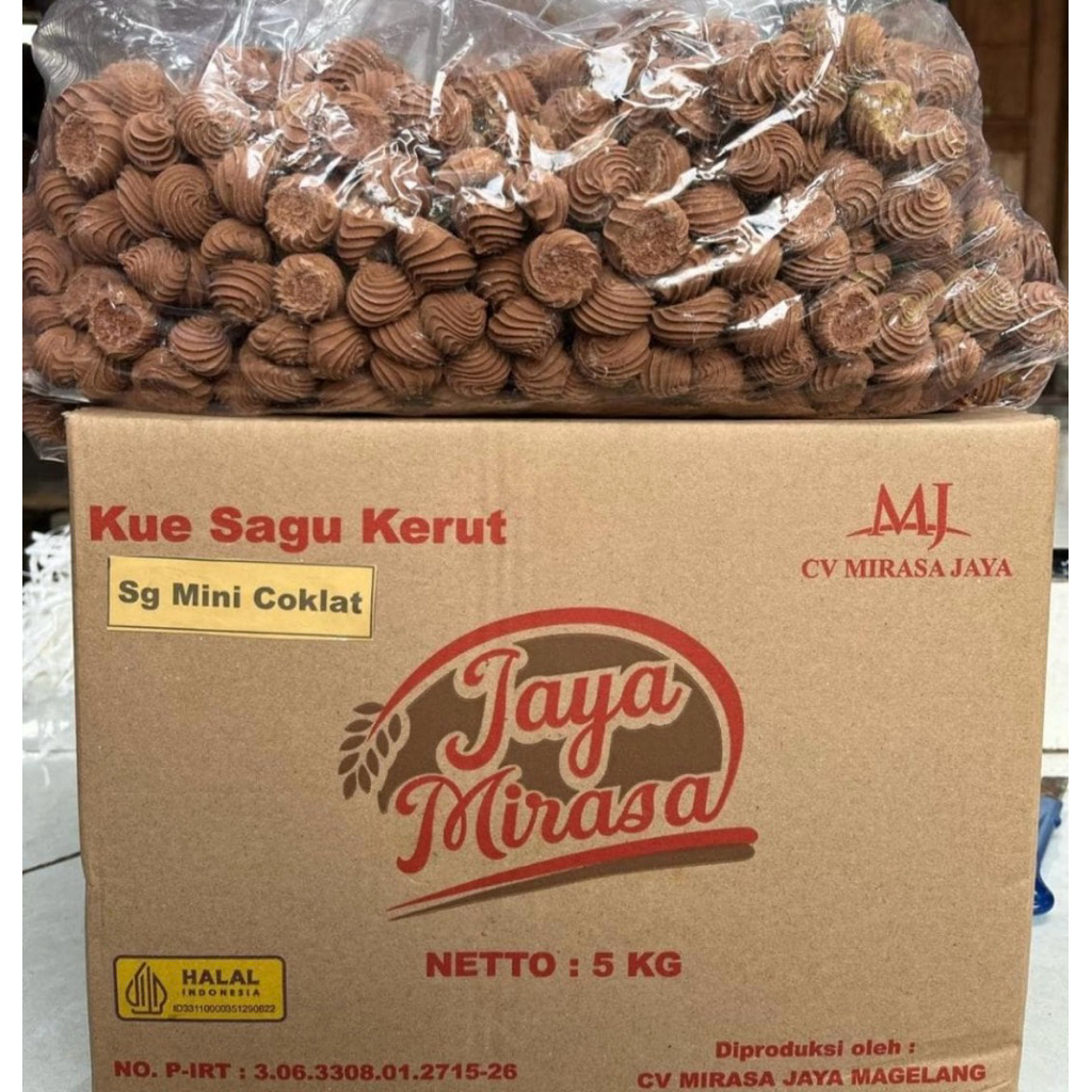 

KUE SAGU COKLAT KILOAN