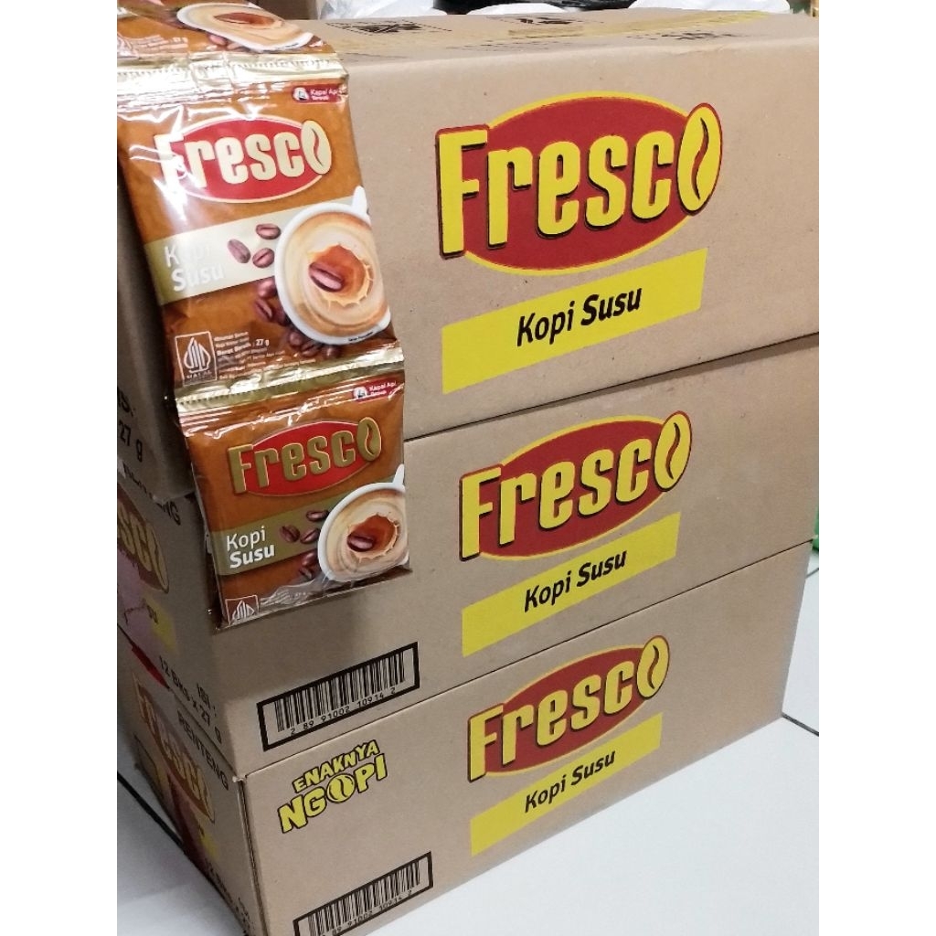 

Fresco Kopi Susu 27g (Dus)