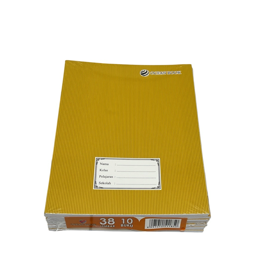 

Buku tulis ocean sampul coklat 38 lbr
