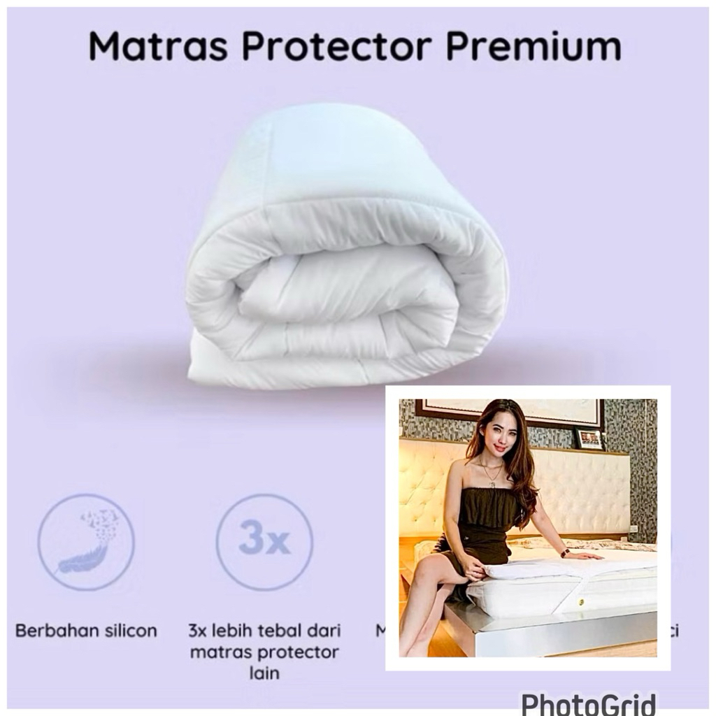 Matras Protector Premium Kasur Lebih Nyaman Tebal / Pelindung Kasur / Matras Kasur / Matras Protekto