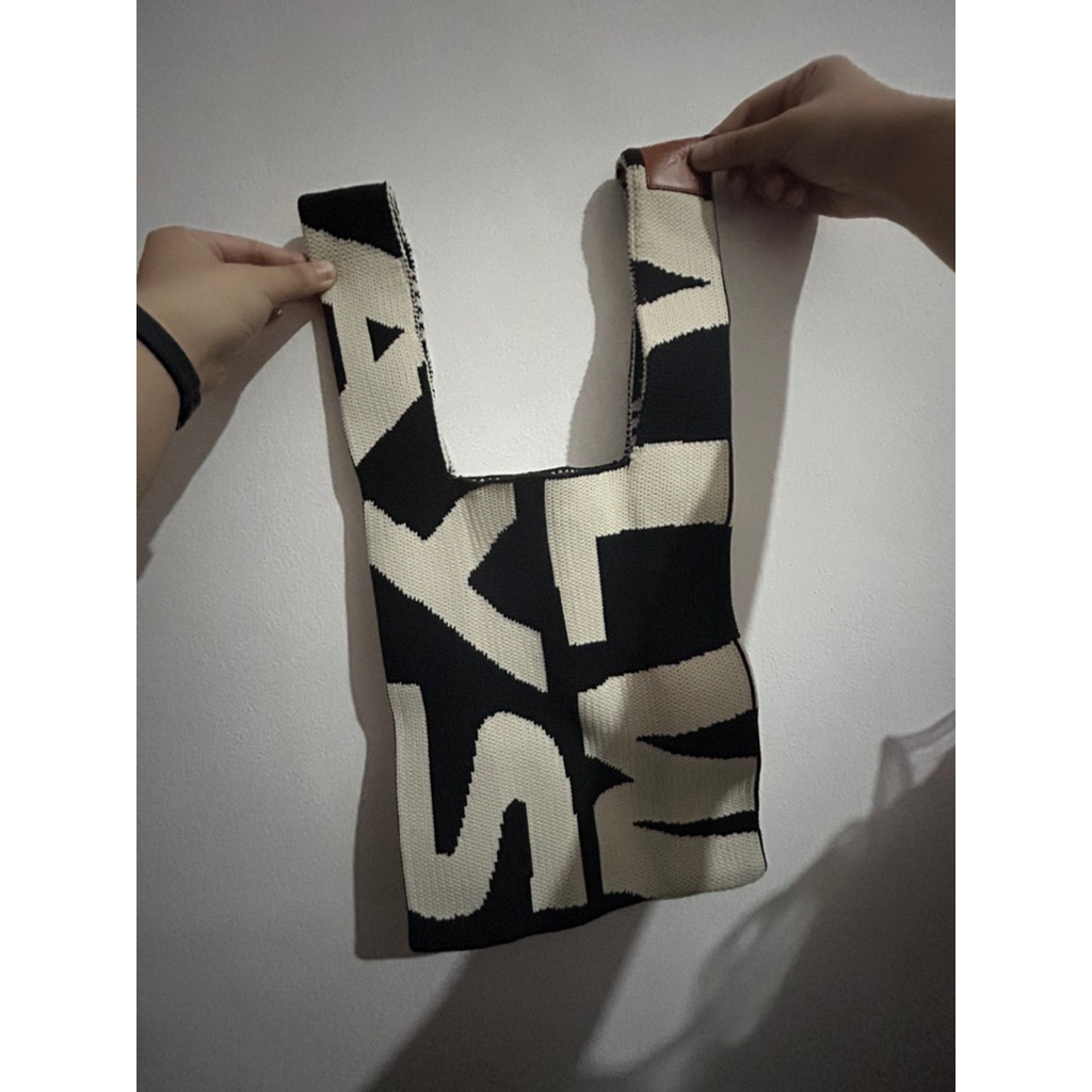 Buffollow Bag black & white - preloved
