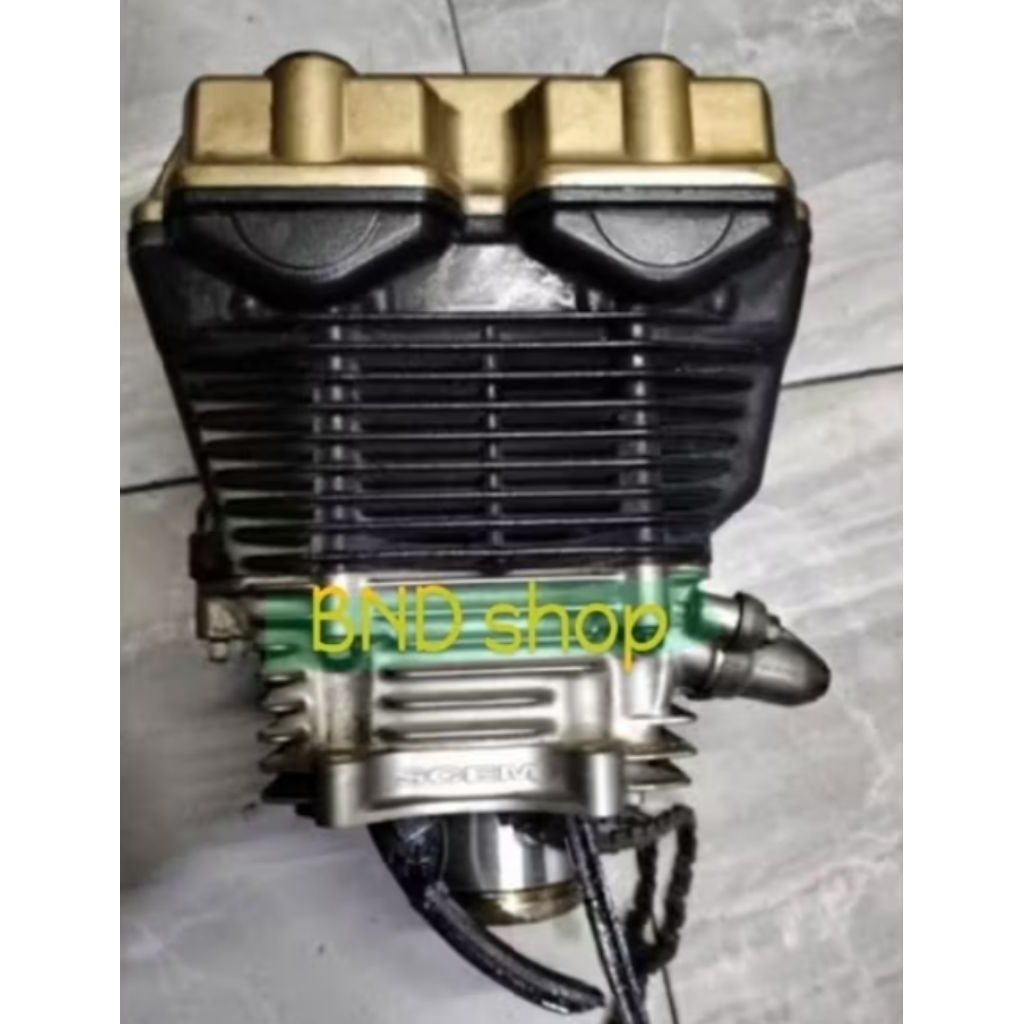 Block head kop deksel Satria Fu 150 karbu full isian komplit original copotan