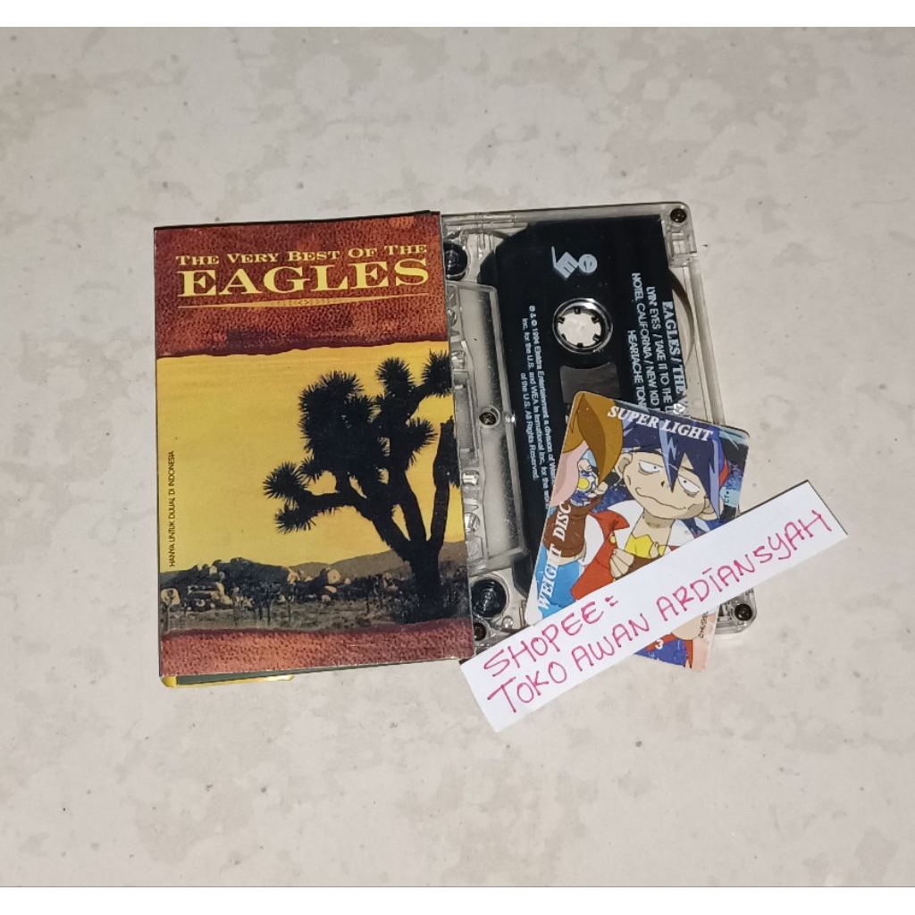 Kaset pita the very best EAGLES