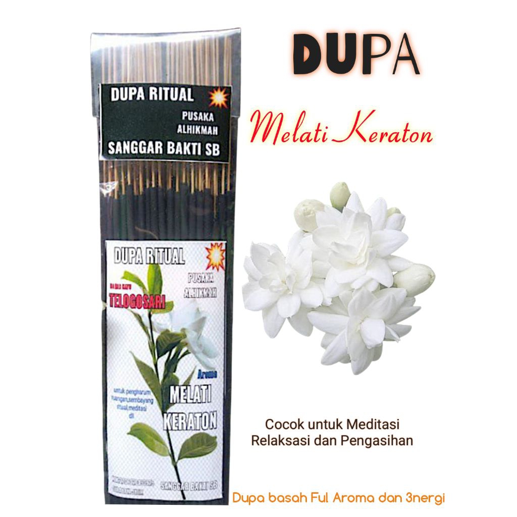 Dupa MELATI KERATON SB Full Energi cocok untuk Meditasi