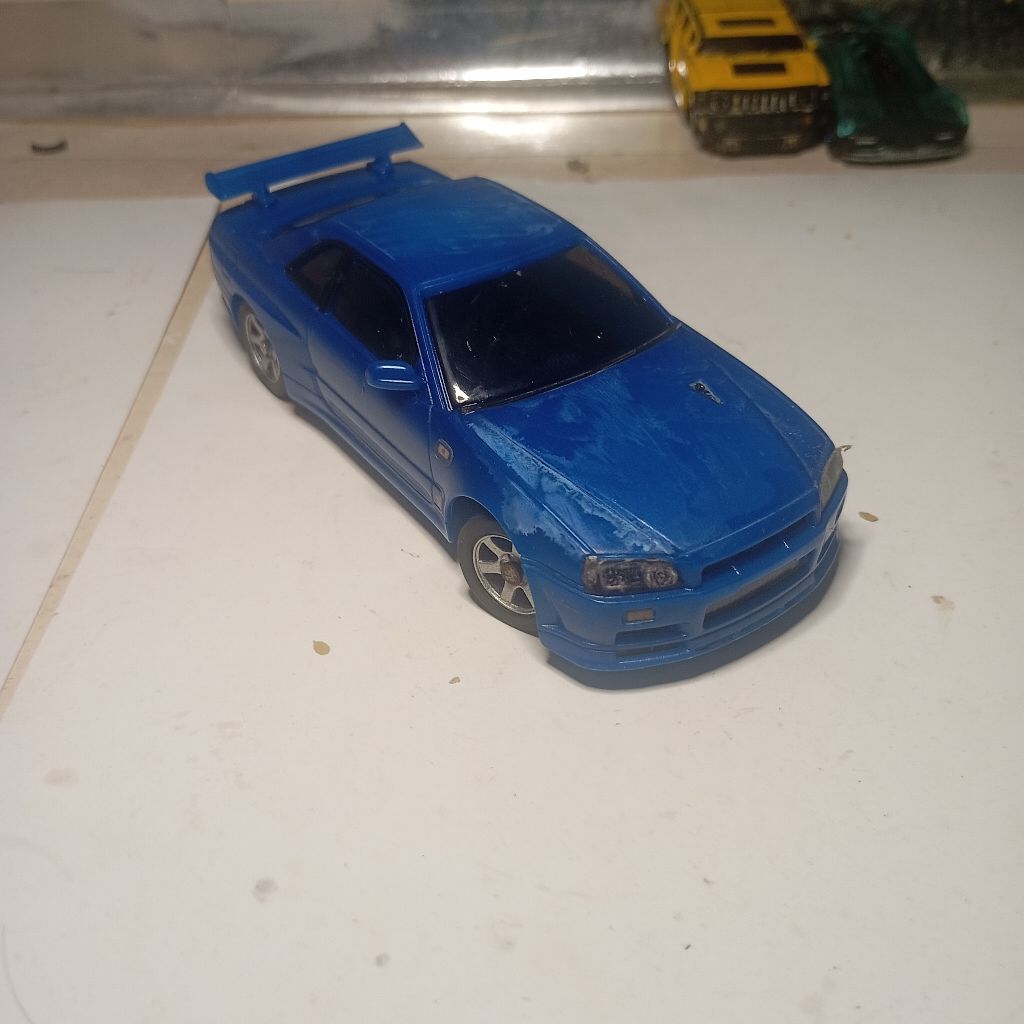 1/32 1/36 Nissan GTR R34 Tomy 2007 rc (dummy)