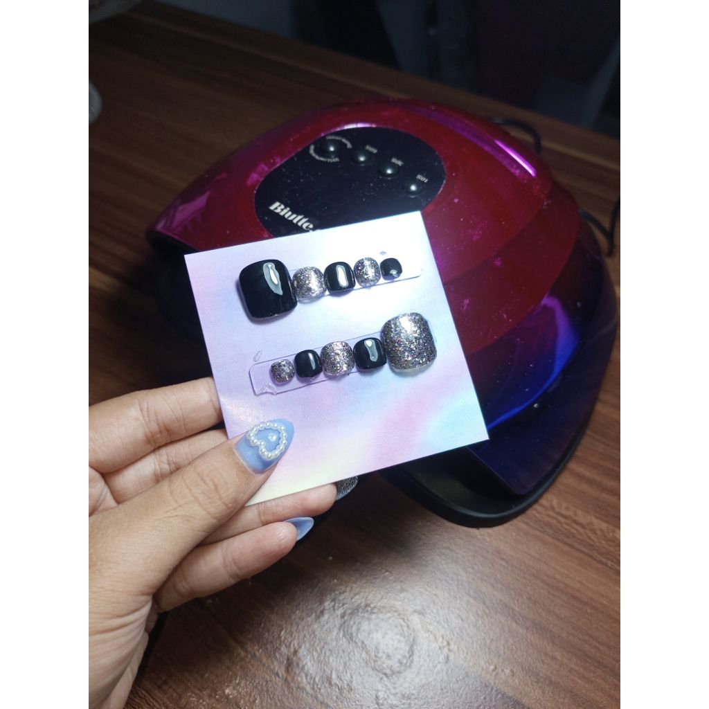 press on nails untuk kaki