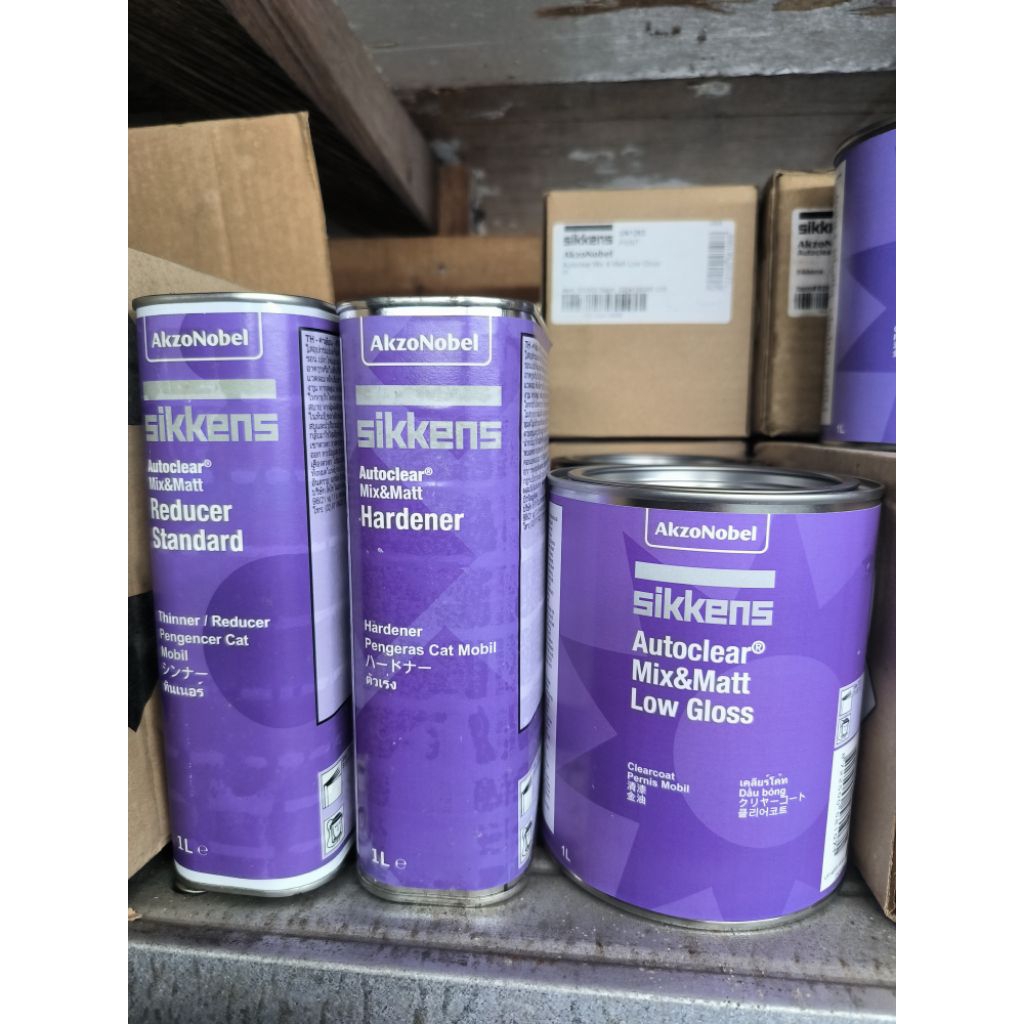 Sikkens Autoclear Mix&Matt Low Gloss set (Doff)