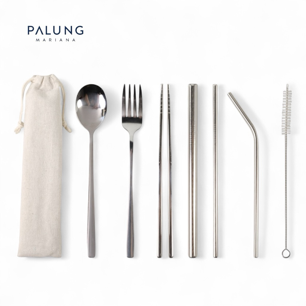 set sendok makan / sendok travel outdoor